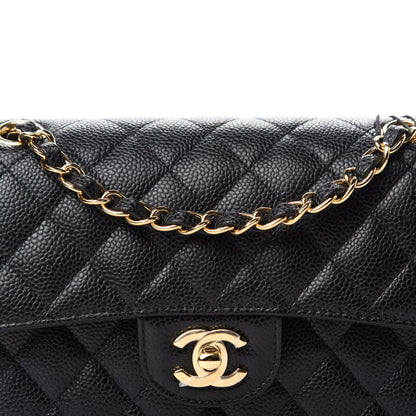 Chanel Caviar Quilted Small Double Flap Black 10 of 11