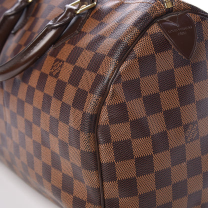 Louis Vuitton Damier Ebene Speedy 30 10 of 15