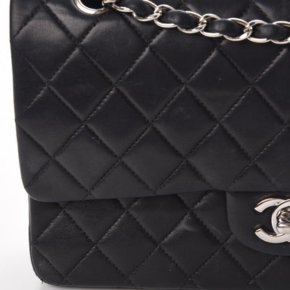 Chanel Lambskin Quilted Small Double Flap Black 11 of 14