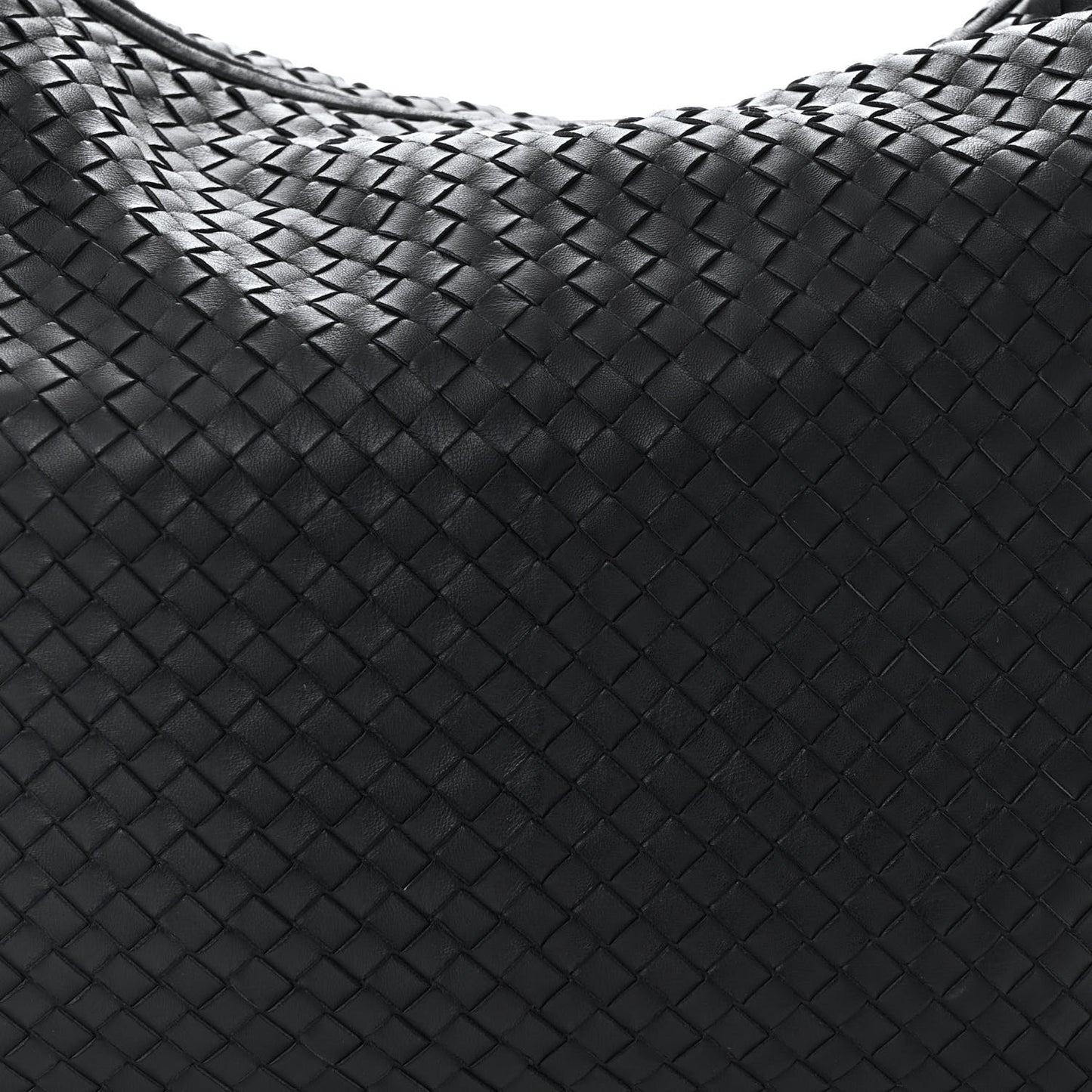 Nappa Intrecciato Maxi Veneta Hobo Black