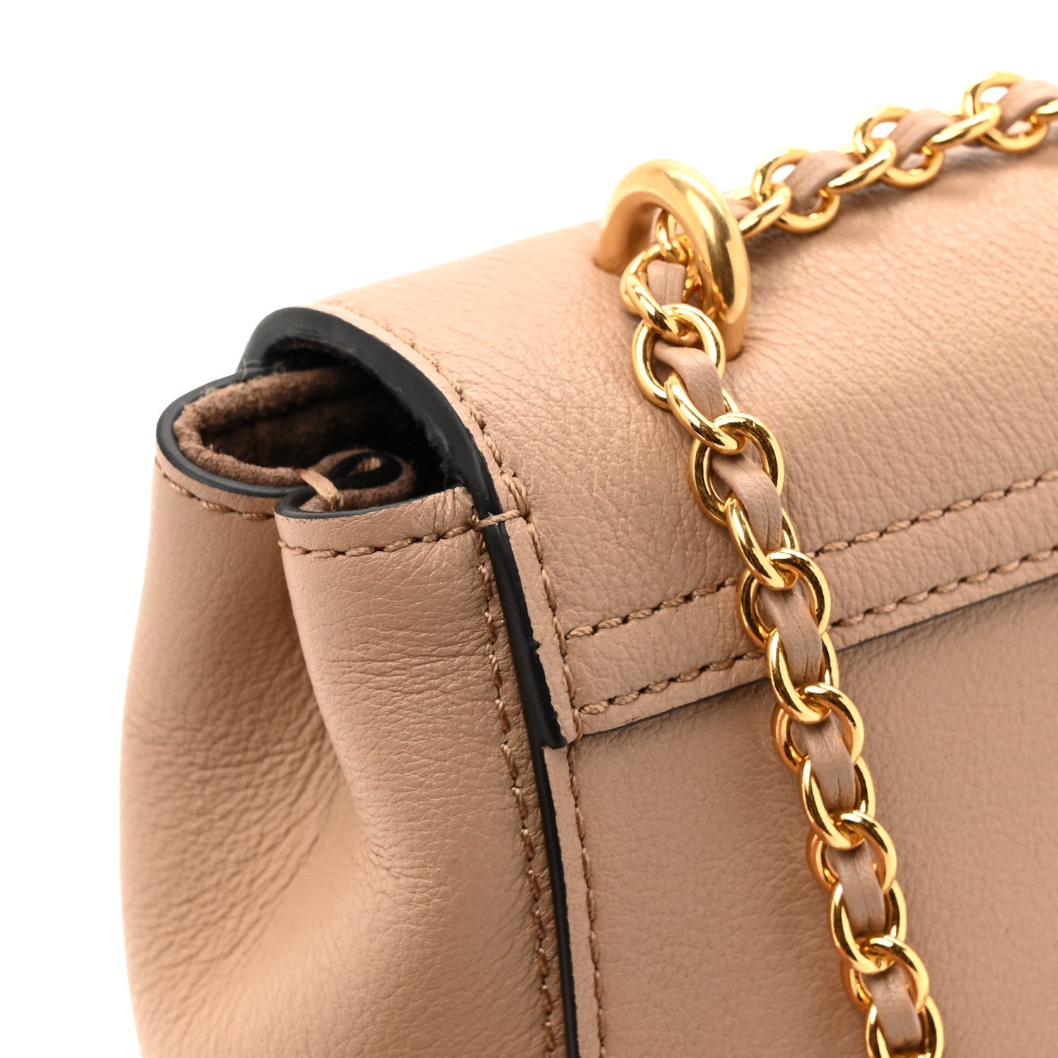 Mulberry Silky Calfskin Small Lily Flap Maple 10 of 11