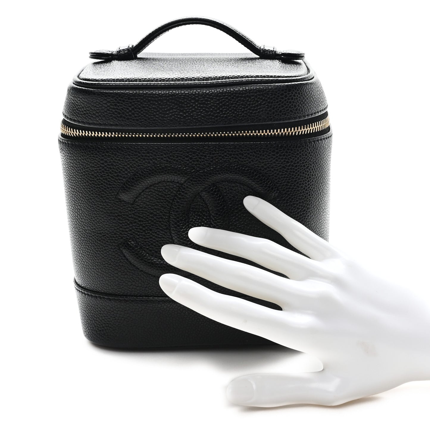 Caviar Vanity Cosmetic Case Black