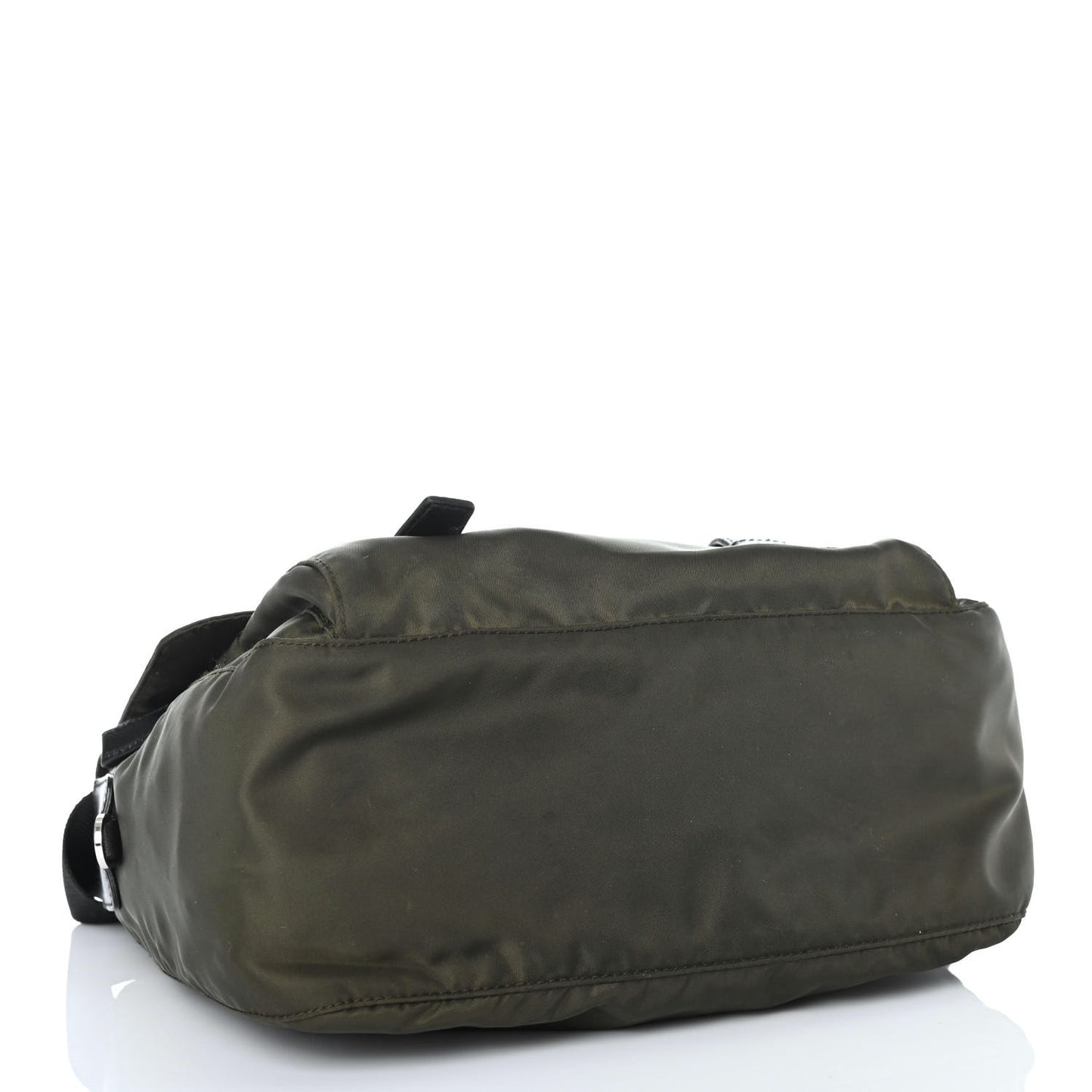 Tessuto Nylon Saffiano Messenger Bag Mimetico