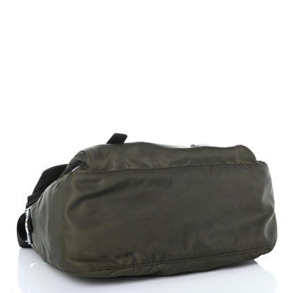 Prada Tessuto Nylon Saffiano Messenger Bag Mimetico 3 of 4