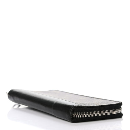 Louis Vuitton Monogram Macassar Vertical Zippy Wallet 4 of 6