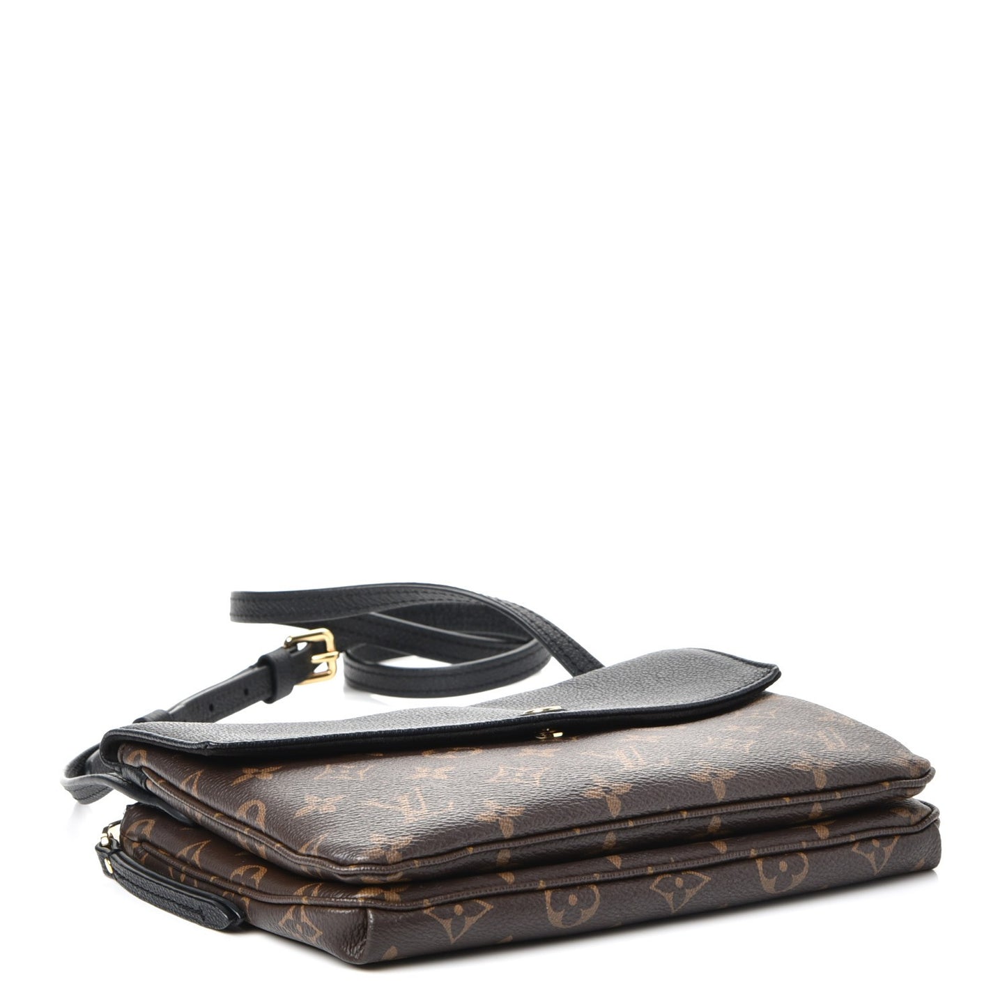 Monogram Twice Pochette Black