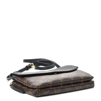 Louis Vuitton Monogram Twice Pochette Black 4 of 8