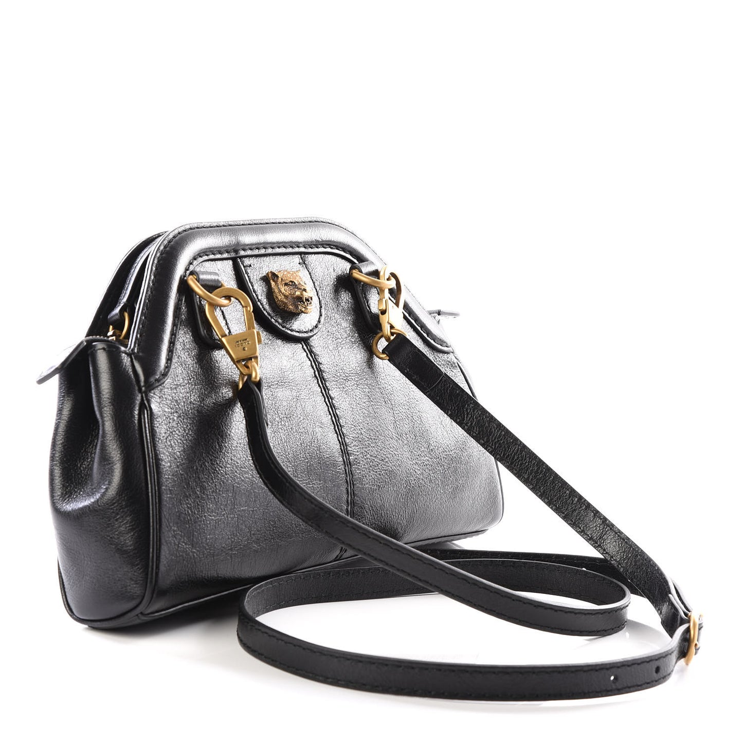 Calfskin Small Re(Belle) Crossbody Bag Black