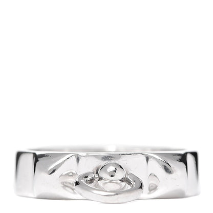 Hermes Sterling Silver PM Collier De Chien Ring 53 6.25 1 of 6