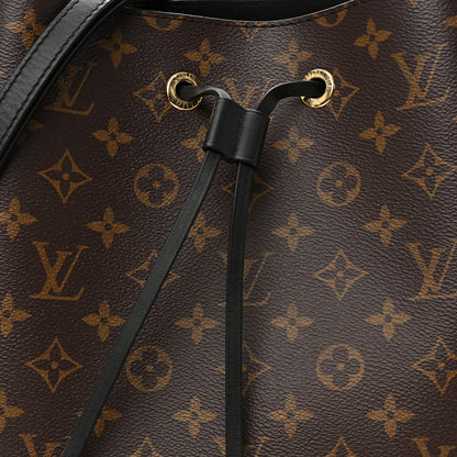 Louis Vuitton Monogram Neonoe MM Black 7 of 9