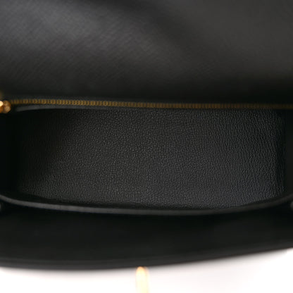 Hermes Epsom Kelly Sellier 25 Black 6 of 11