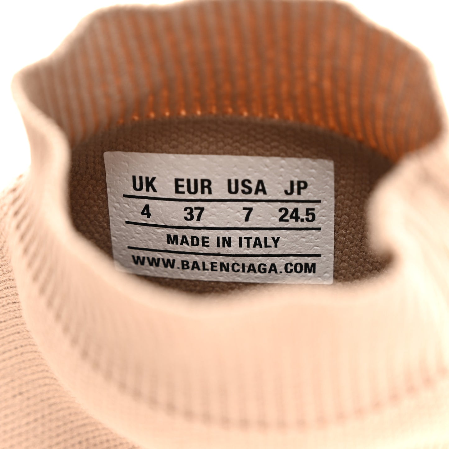 Technical 3D Recycled Knit Womens Speed 2.0 Sneakers 37 Monocolor Beige
