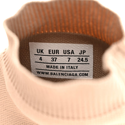 Balenciaga Technical 3D Recycled Knit Womens Speed 2.0 Sneakers 37 Monocolor Beige 8 of 8