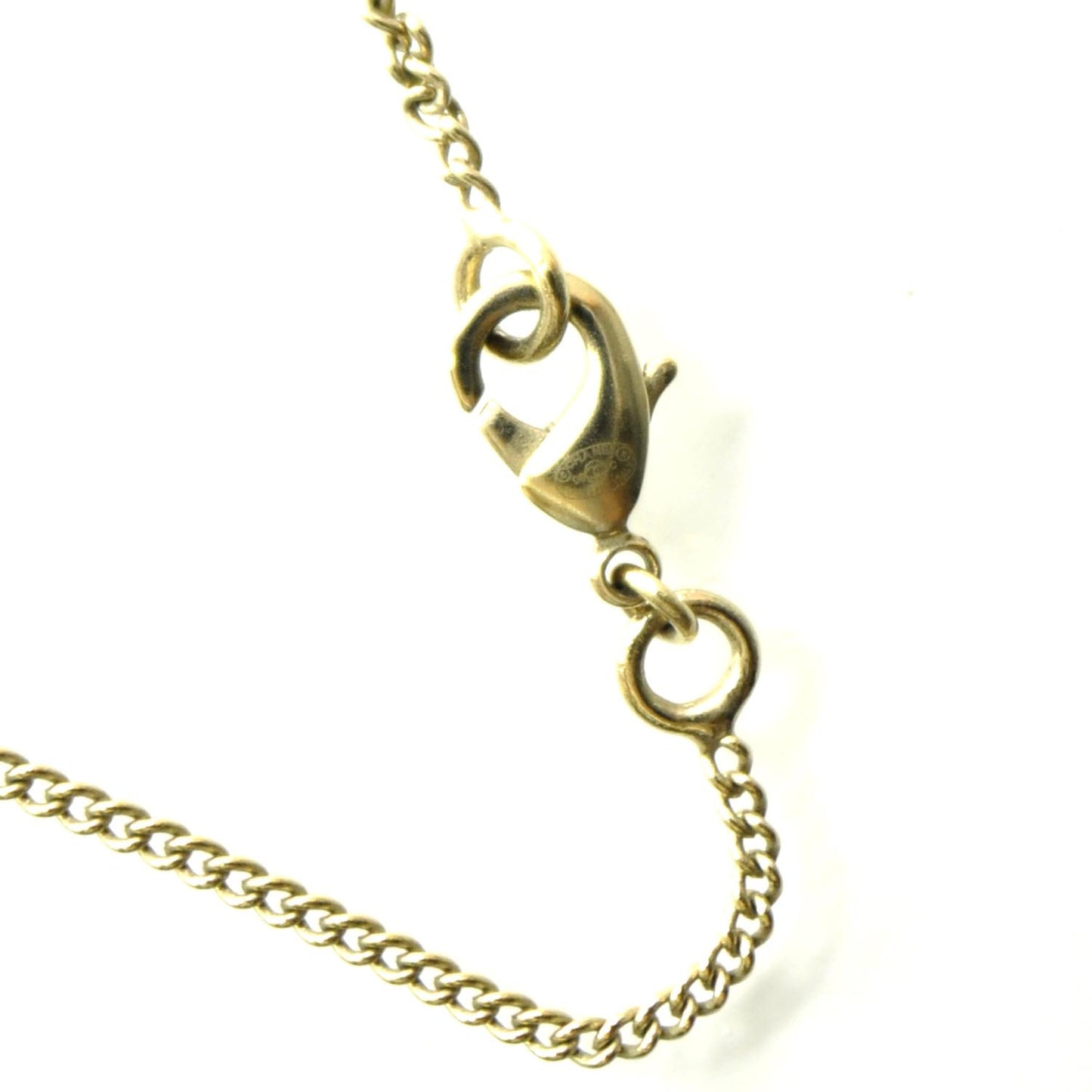 Enamel CC Necklace Red