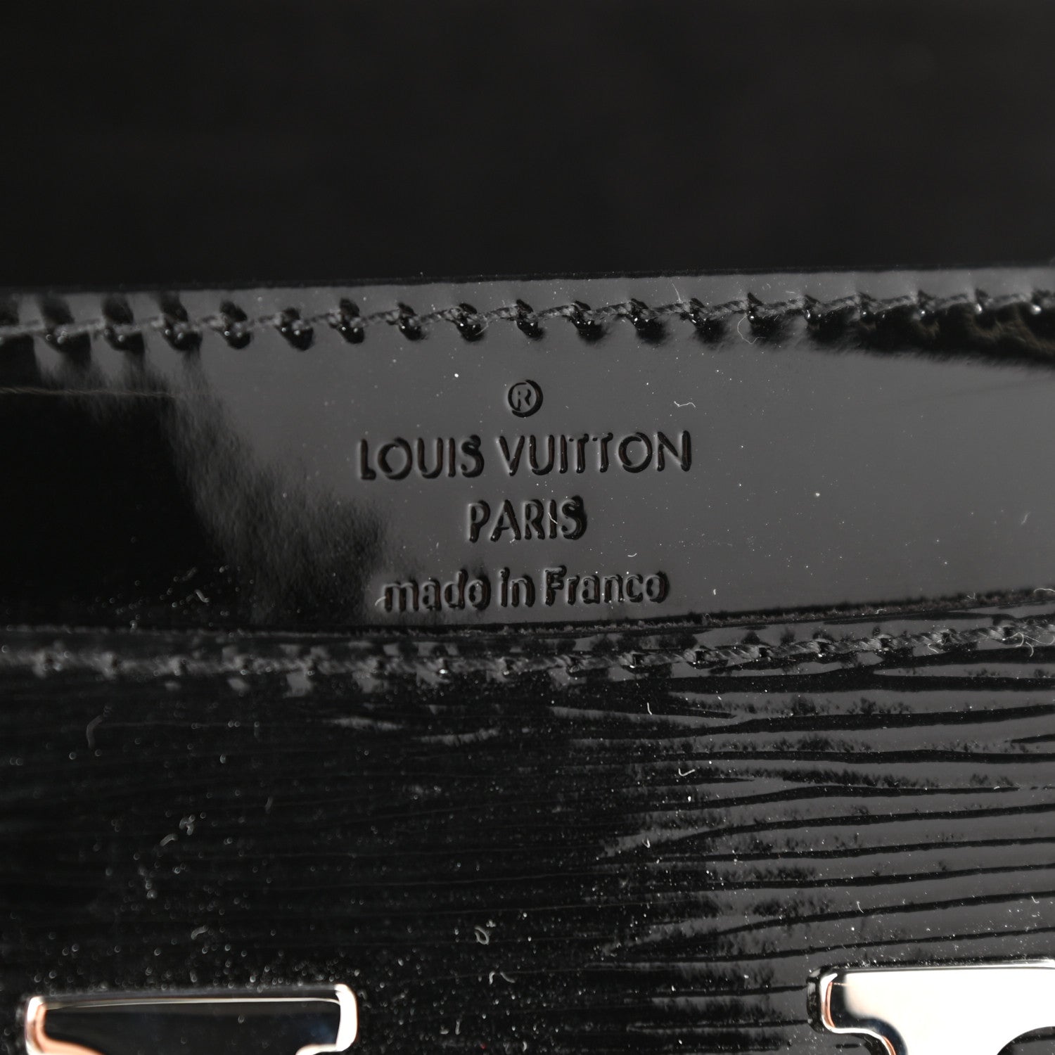 Louis Vuitton Electric Epi Louise PM Black 6 of 8