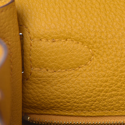 Hermes Togo Kelly Retourne 28 Jaune Ambre 32 of 42