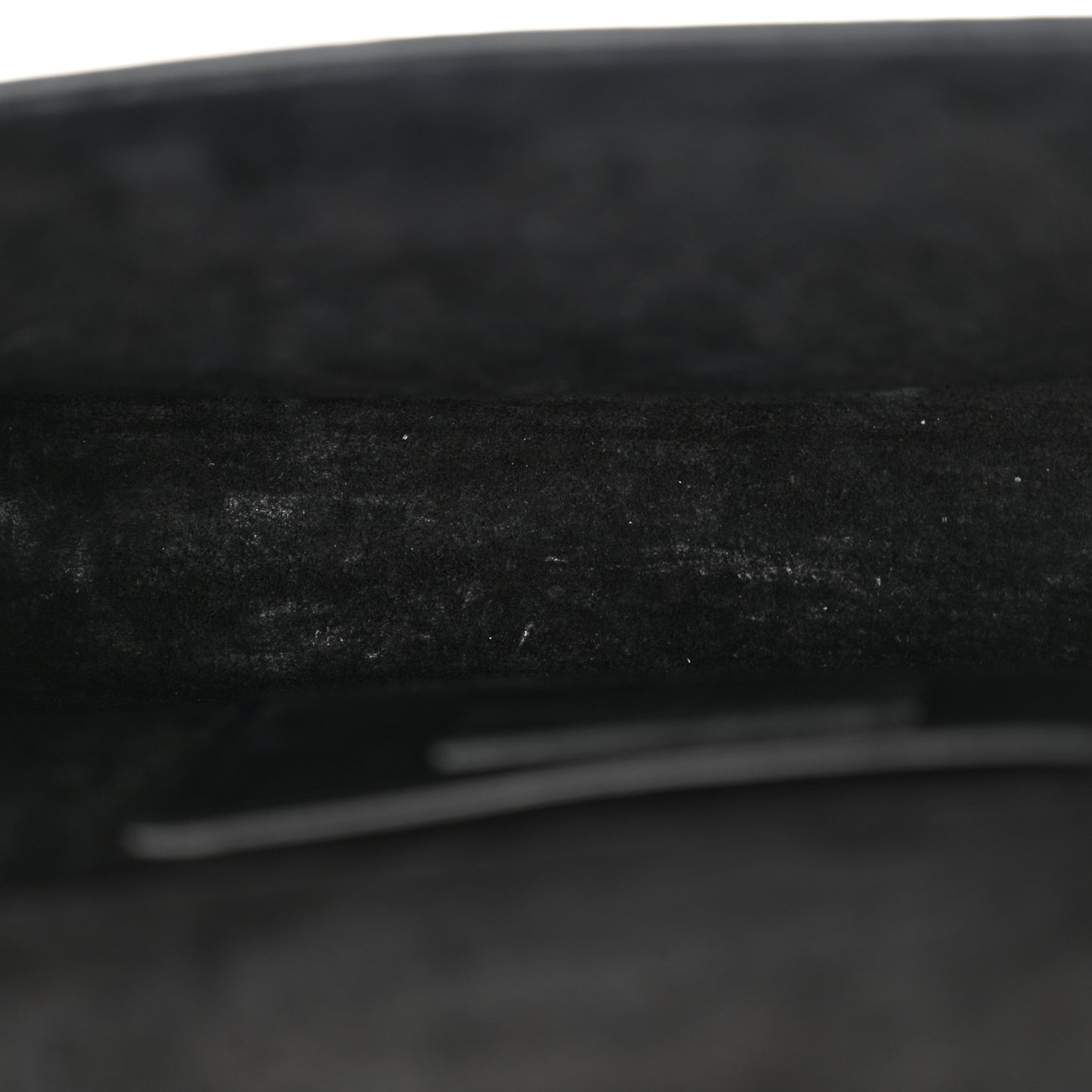 Calfskin Crocodile Embossed Medium Classic Monogram Kate Tassel Satchel Black