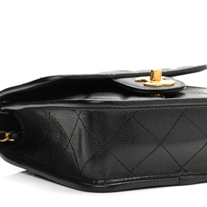 Chanel Caviar School Memory Mini Top Handle Flap Black 8 of 9