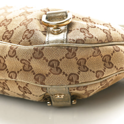 Gucci Monogram Medium Abbey D Ring Hobo Gold 10 of 12