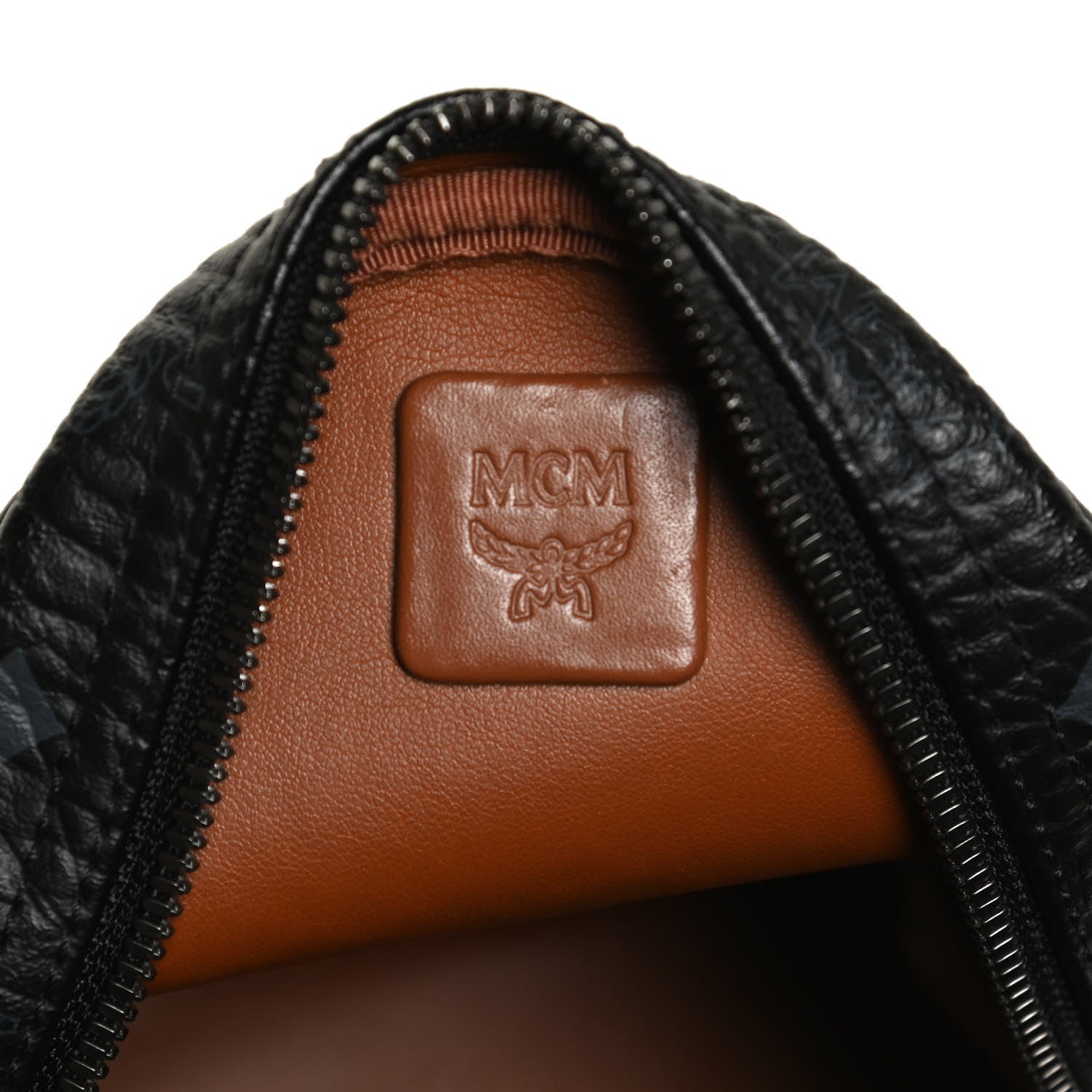 MCM Visetos Side Stud X-Mini Stark Bebe Boo Backpack Black 6 of 13