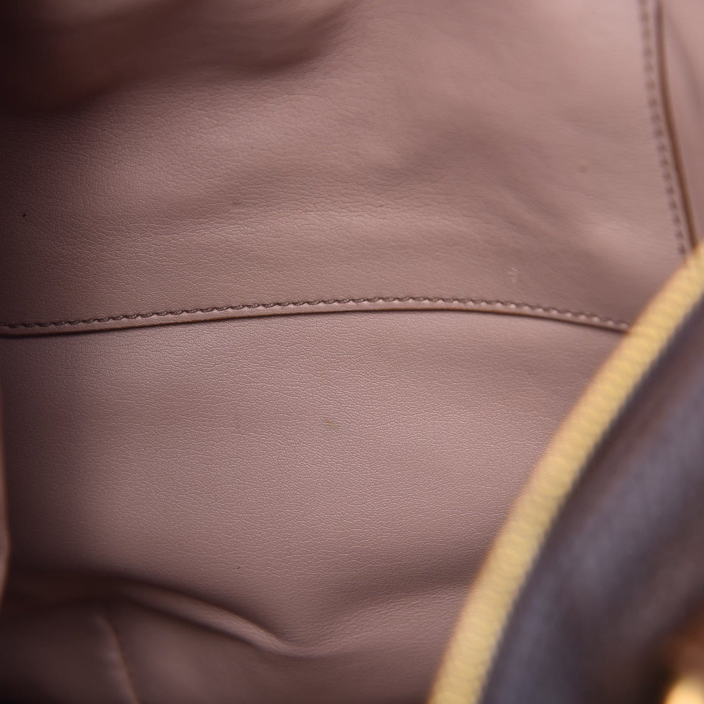 Cervo Lux Deerskin Chain Bag Bruciato