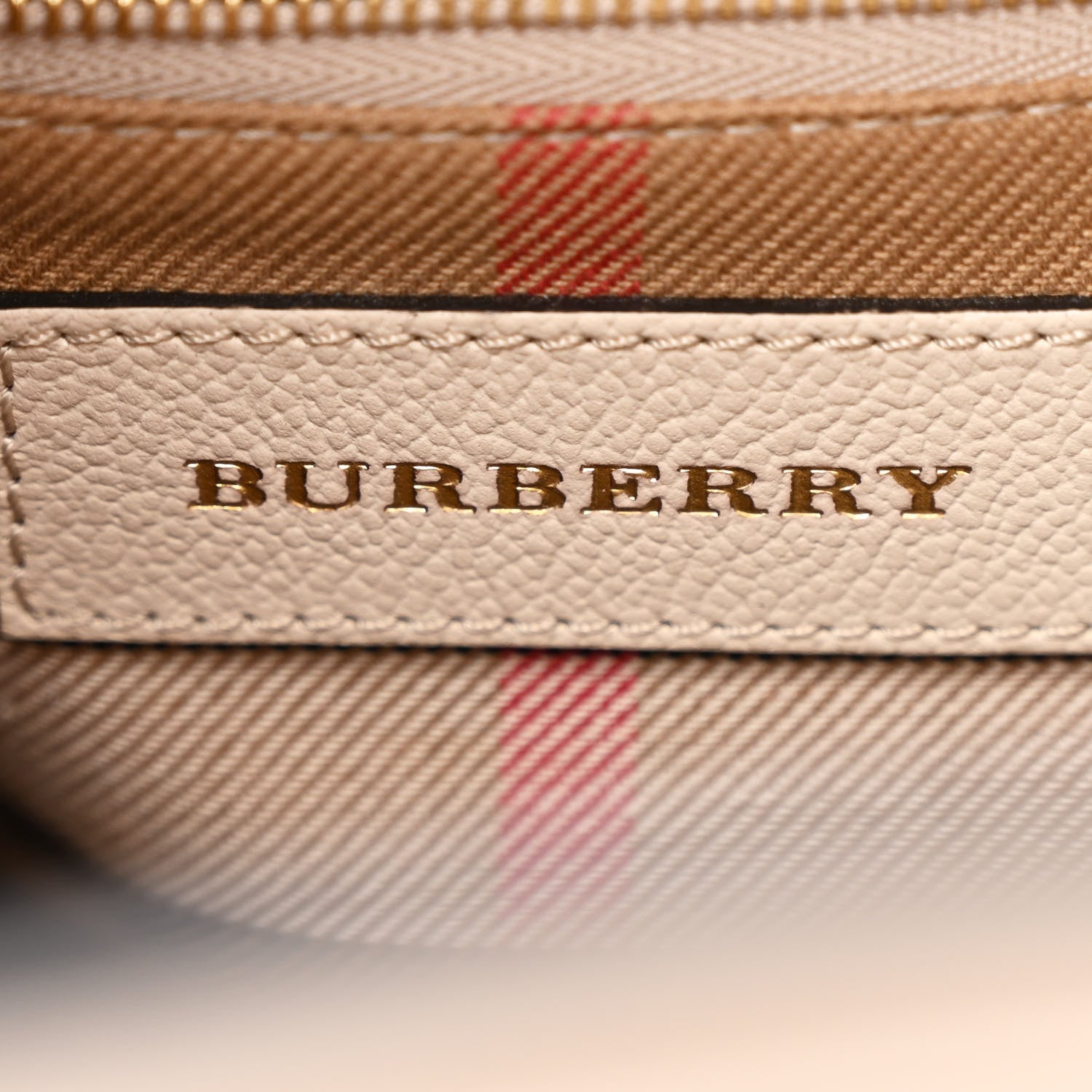 Burberry Grainy Calfskin Small Elmstone Hobo Limestone 6 of 13