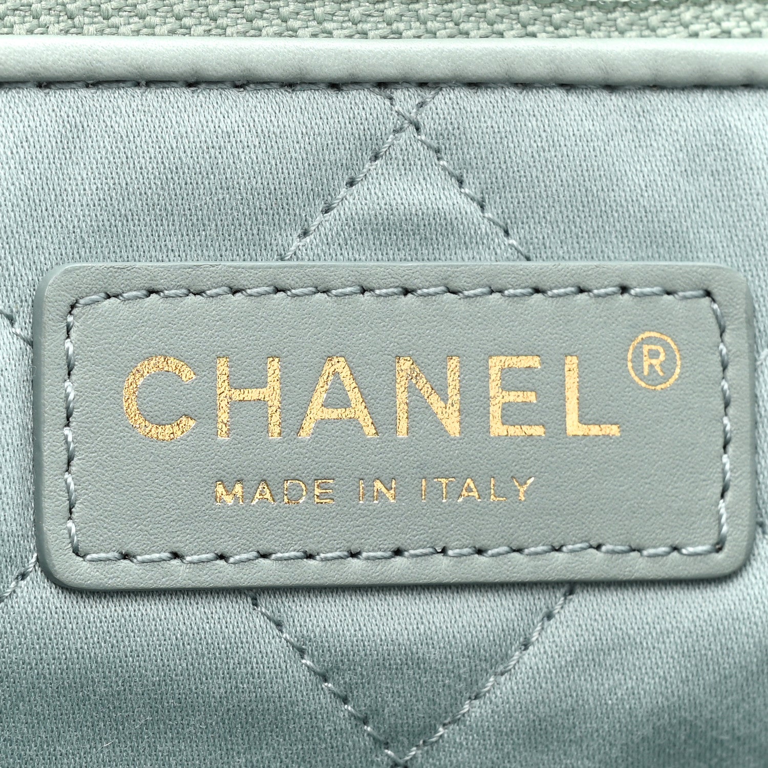 Chanel Shiny Calfskin Quilted Small Chanel 22 Grey 8 of 11
