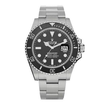 Rolex Stainless Steel 41mm Oyster Perpetual Submariner Date Watch Black 126610LN 1 of 5