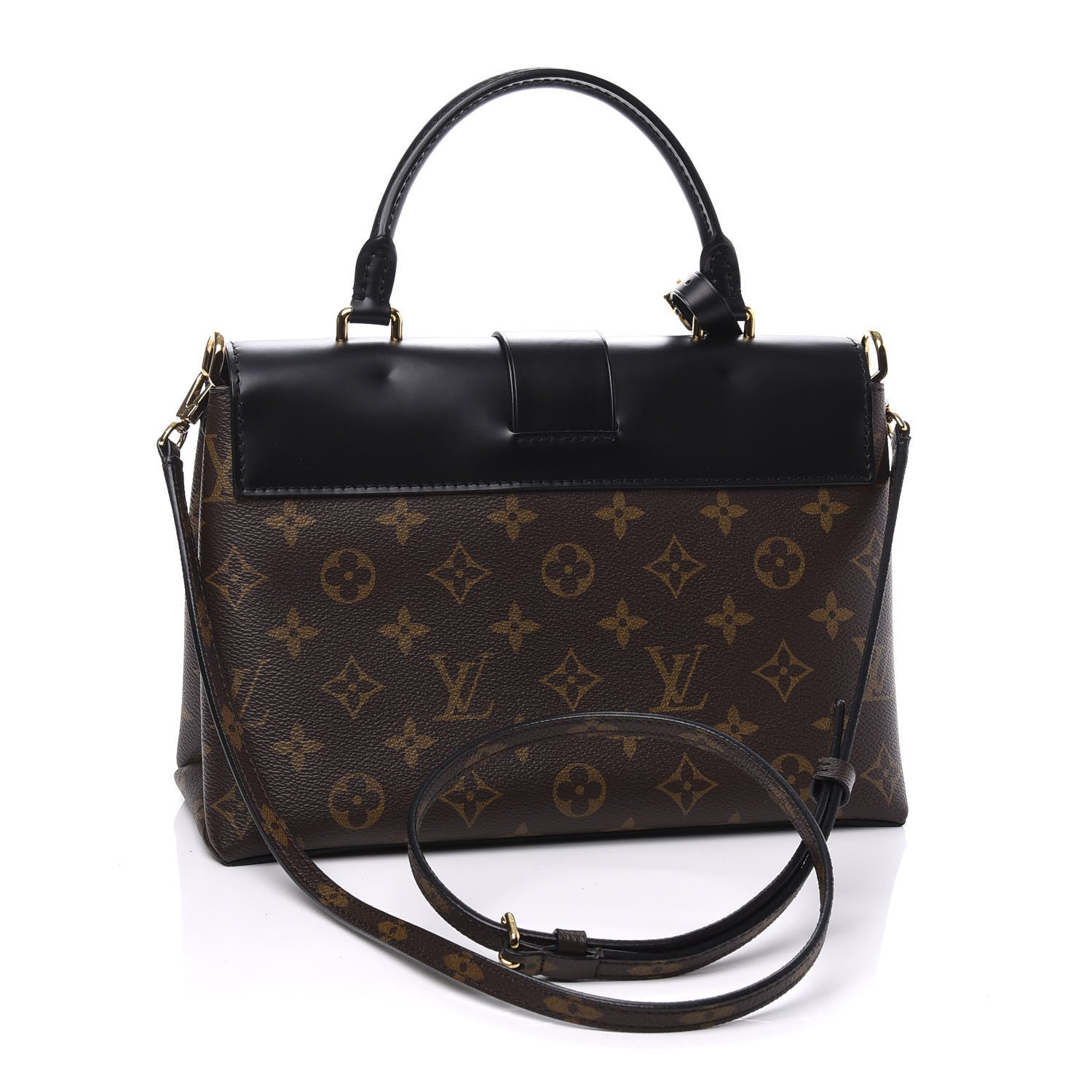 Louis Vuitton Monogram One Handle Flap Bag MM 2 of 10