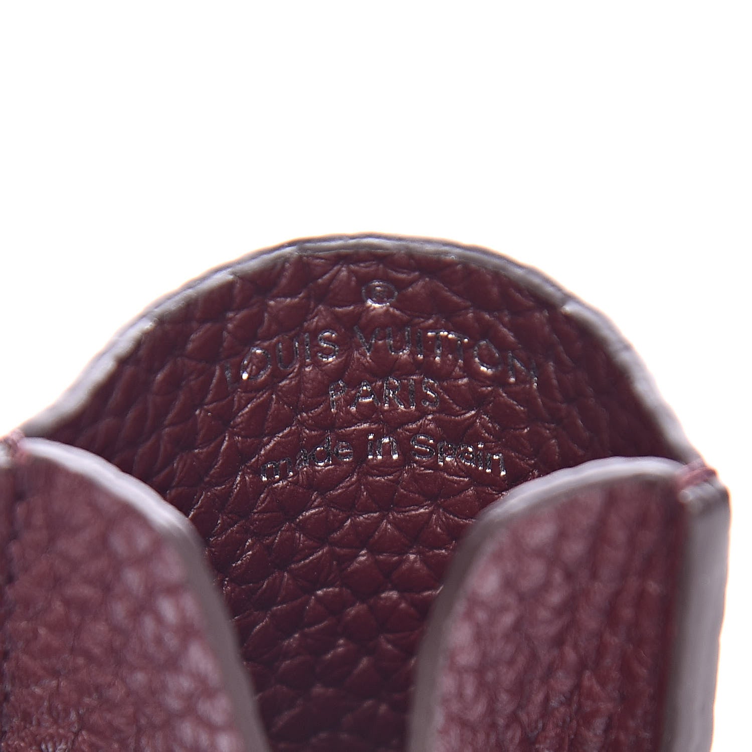 Louis Vuitton Taurillon Card Holder Bordeaux 5 of 5
