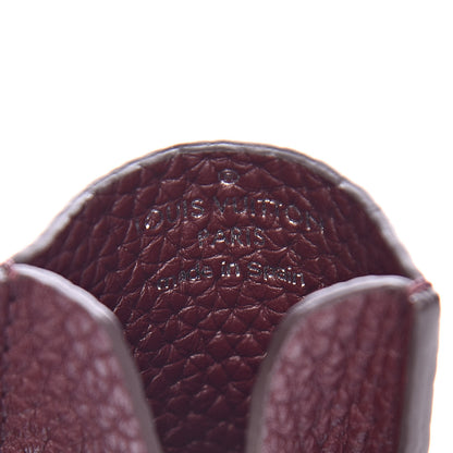 Louis Vuitton Taurillon Card Holder Bordeaux 5 of 5