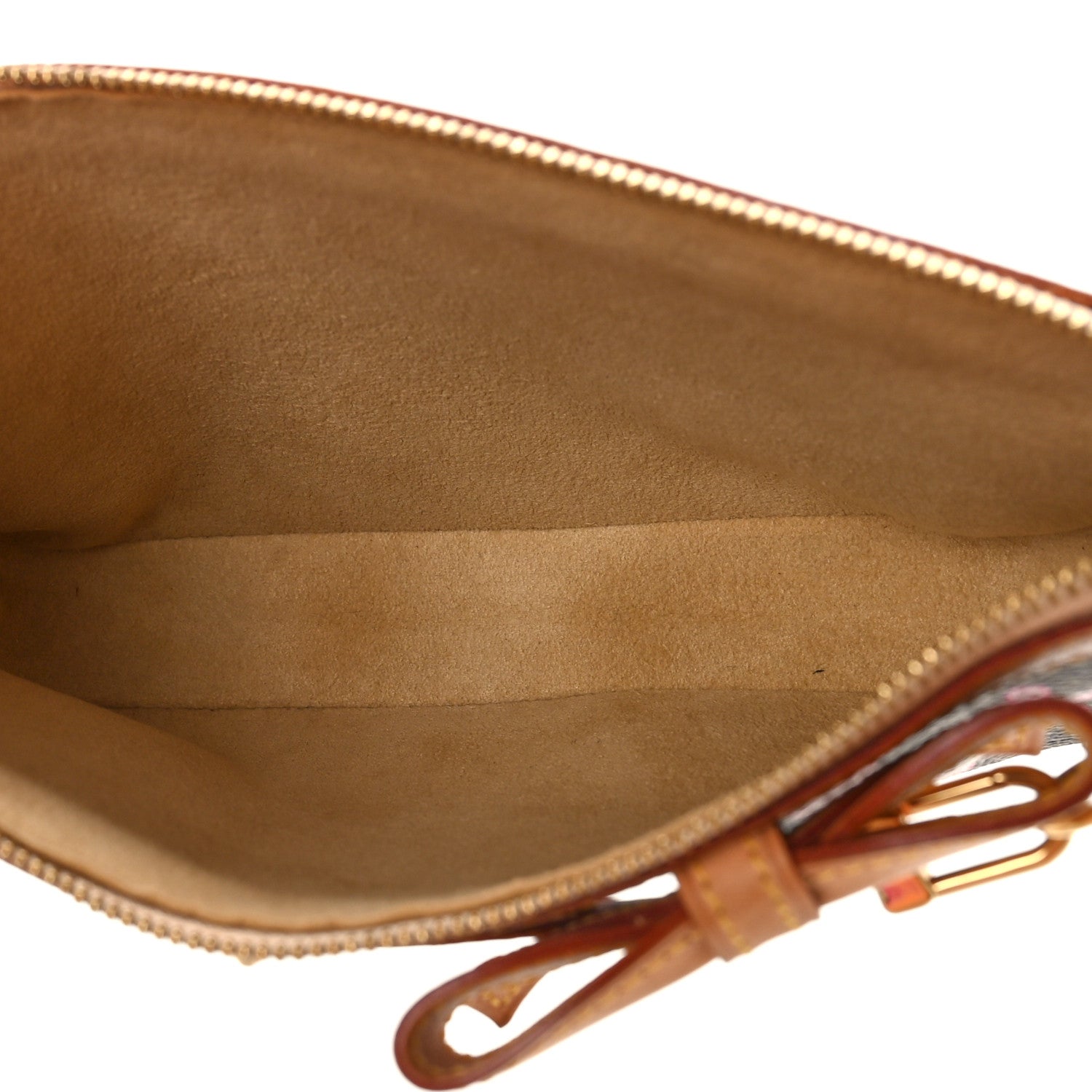 Louis Vuitton Monogram Cherry Blossom Pochette Accessories Brown 5 of 8