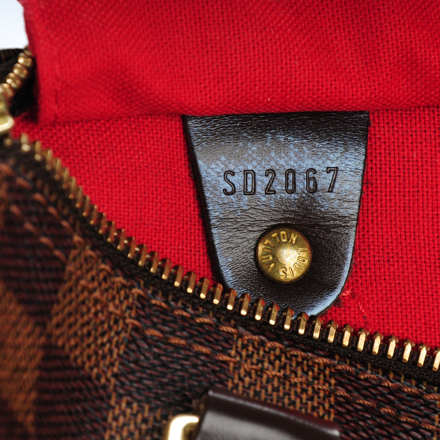 Louis Vuitton Damier Ebene Speedy 25 7 of 8