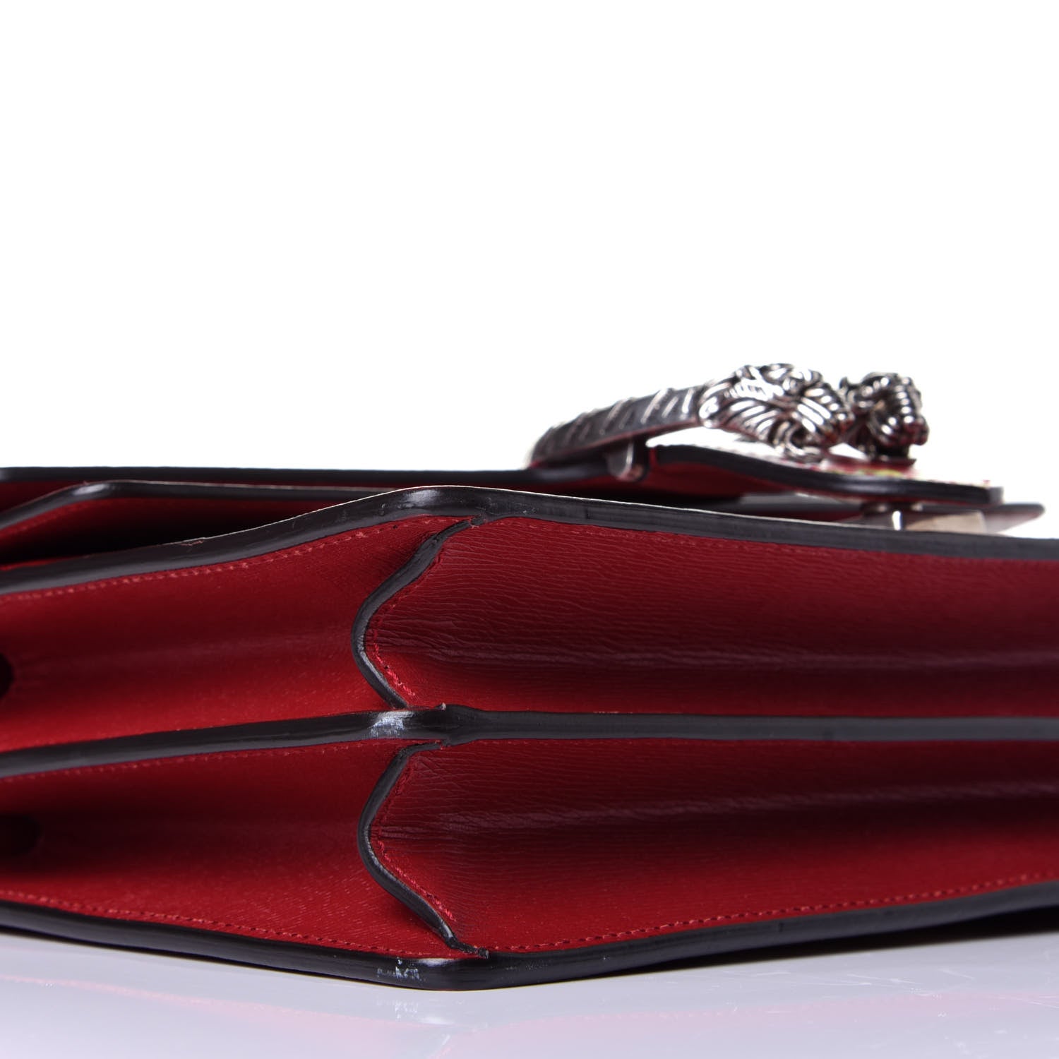 Gucci Calfskin Blooms Print Small Dionysus Shoulder Bag Romantic Cherry Multicolor 8 of 9