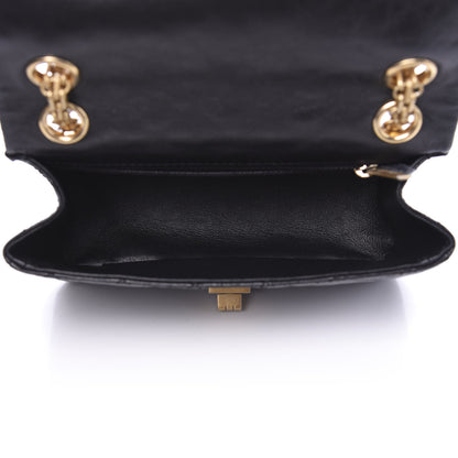 Chanel Aged Calfskin Quilted 2.55 Reissue Mini Flap Black 6 of 11