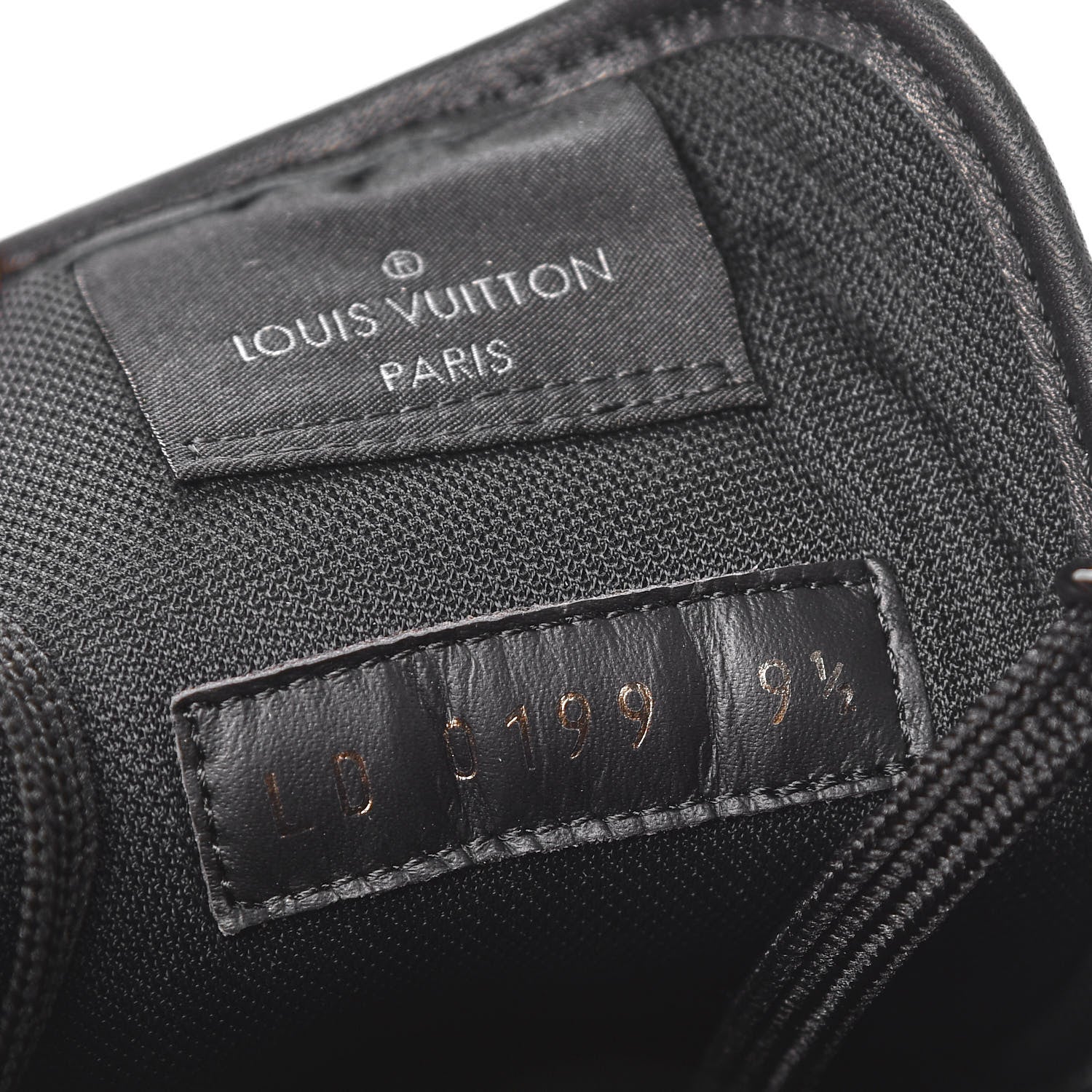 Louis Vuitton Suede Uniform Sneakers 9.5 Black 9 of 9