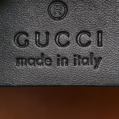 Gucci Calfskin Mini Sylvie Chain Shoulder Bag Black 6 of 12