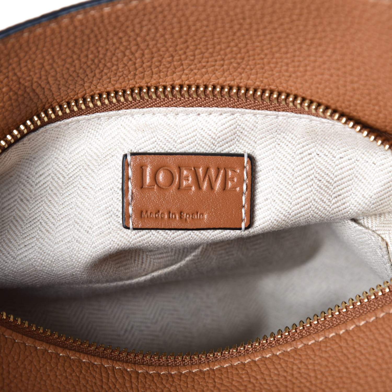 Loewe Calfskin Small Puzzle Bag Tan 6 of 9