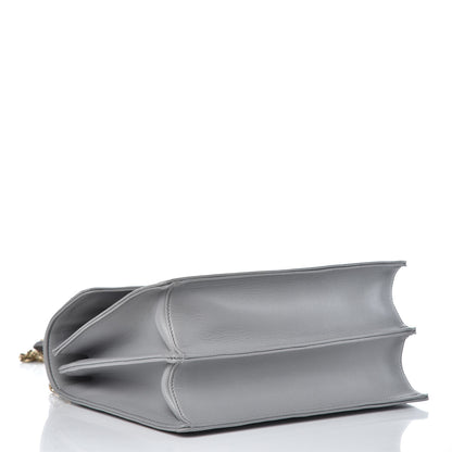 Miu Miu Nappa Confidential Matelasse Top Handle Nube 4 of 10