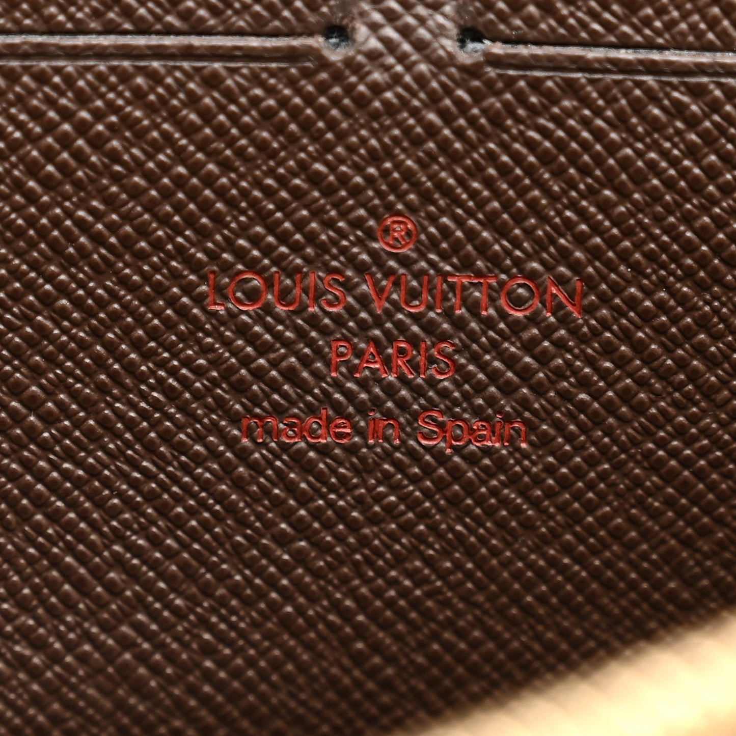 Damier Ebene Zippy Wallet