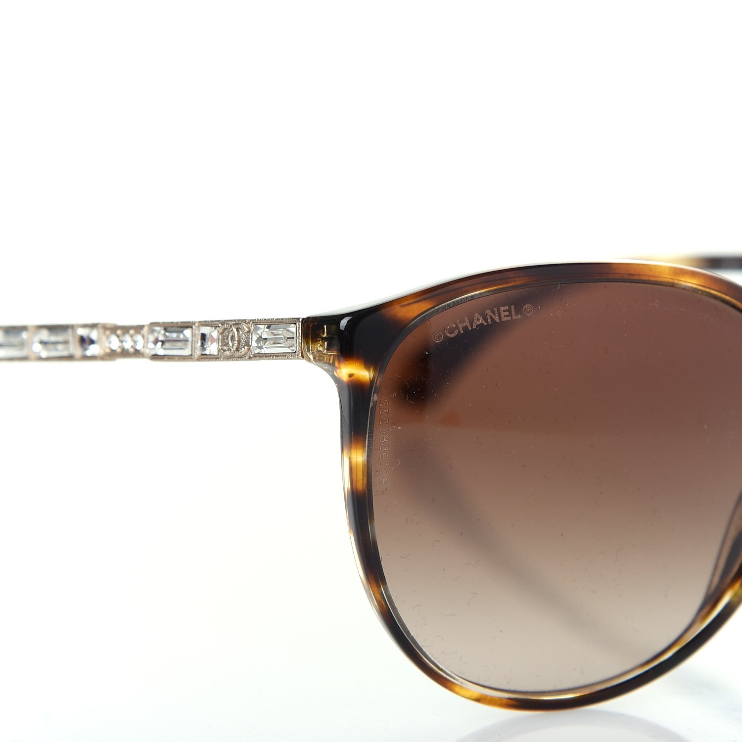 Chanel Crystal CC Sunglasses 5306-B Tortoise 7 of 8