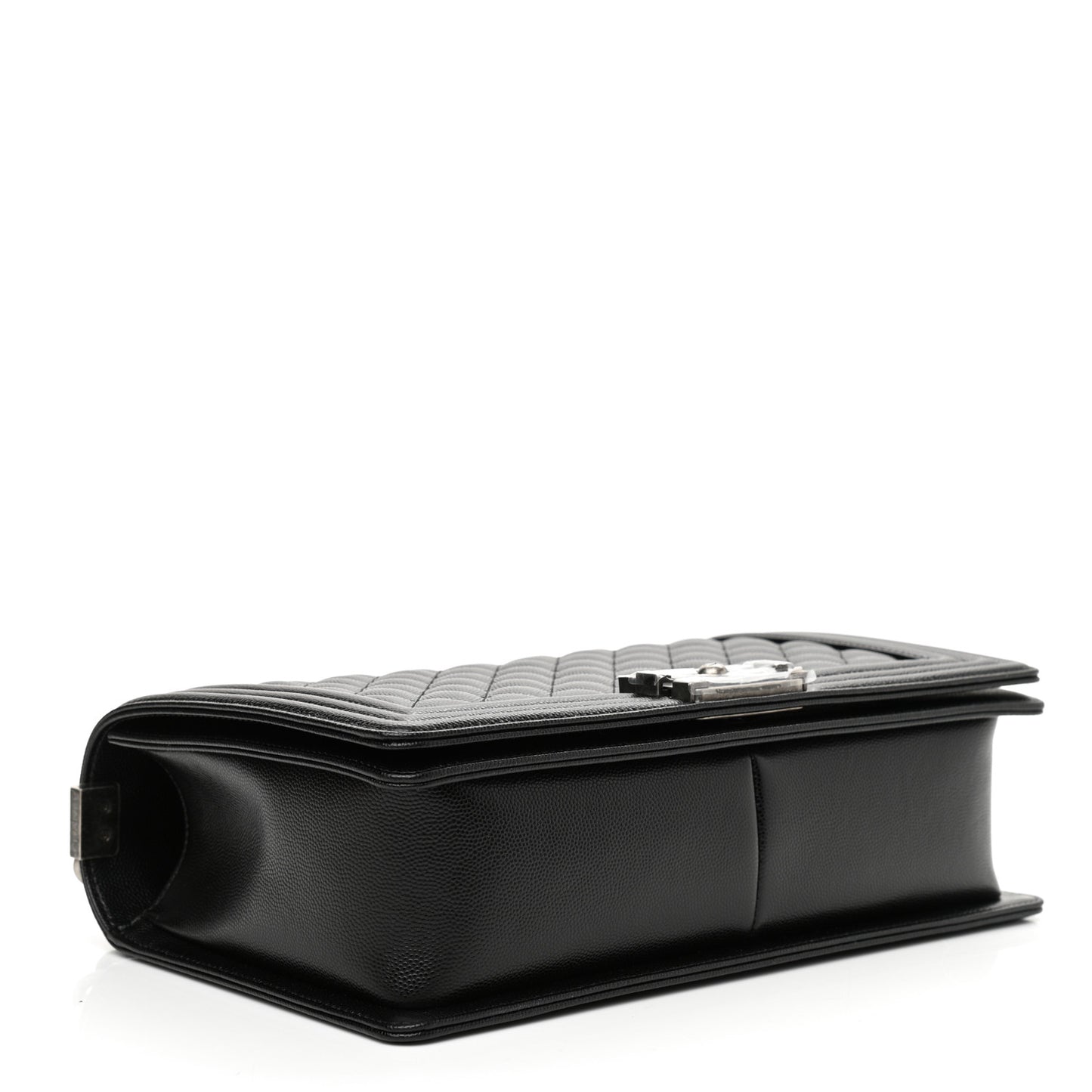 Caviar Quilted New Medium Boy Flap Black