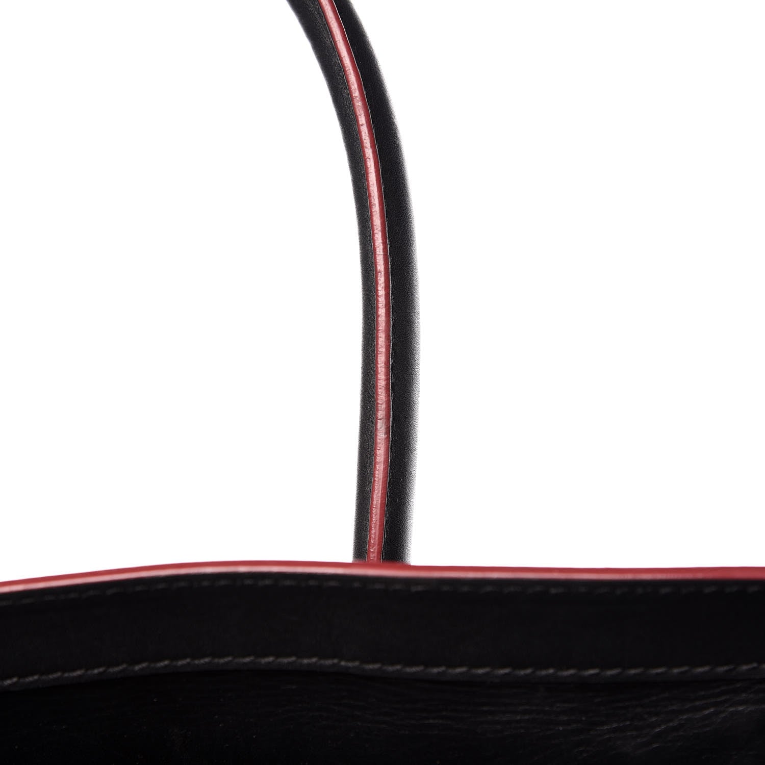 Celine Smooth Calfskin Mini Luggage Black Pink Trim 16 of 19