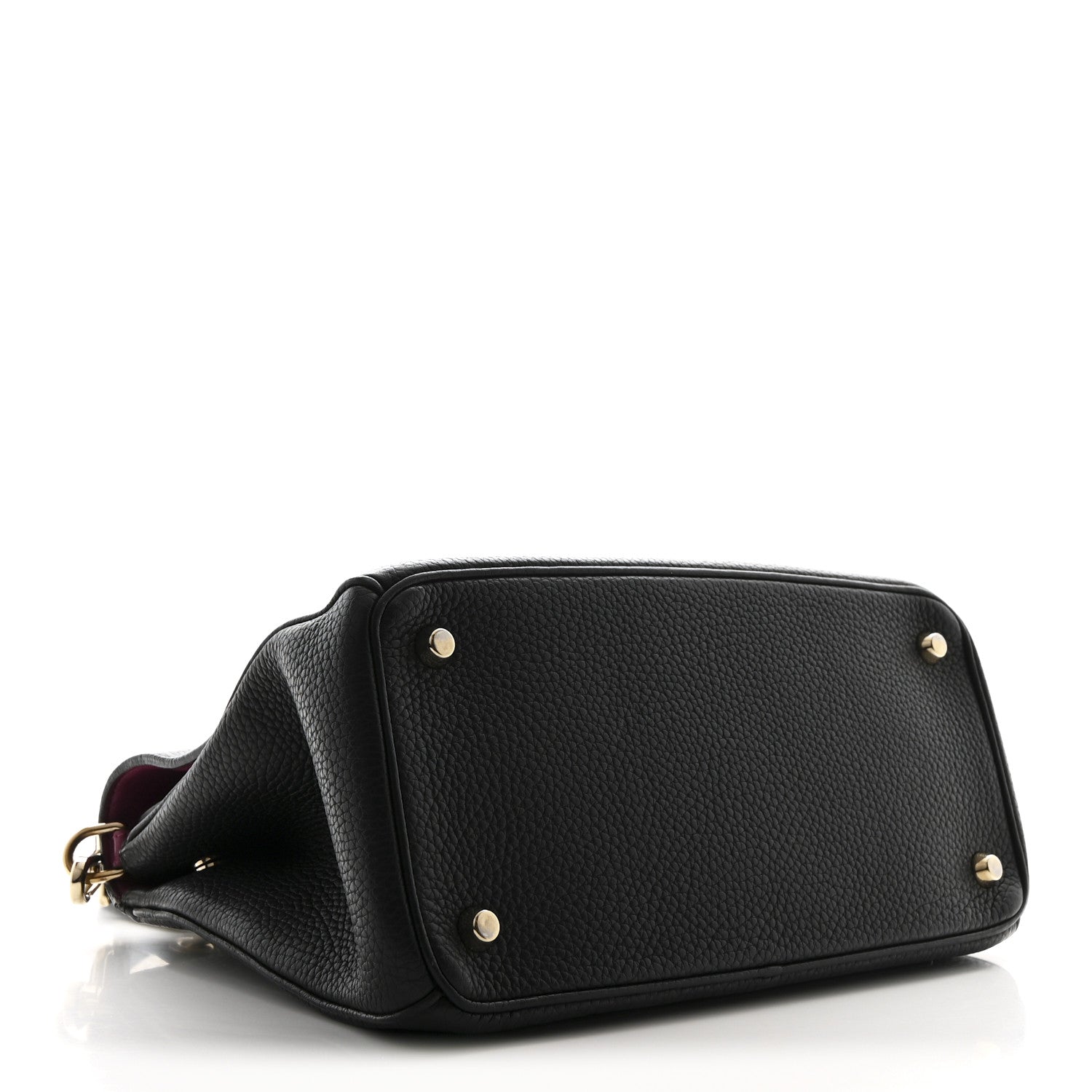Christian Dior Bullcalf Small Be Dior Flap Black Fraise 4 of 12
