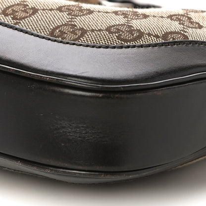 Gucci Monogram Web Small Jackie O Hobo Dark Brown 11 of 11