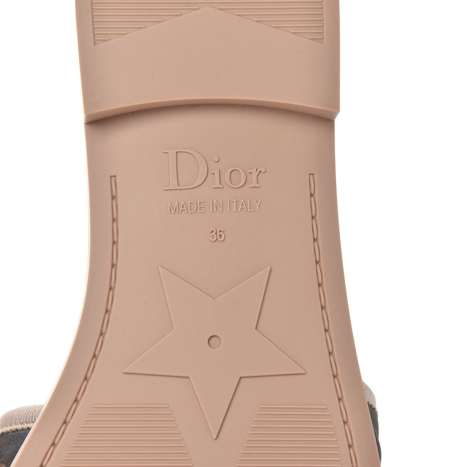 Christian Dior Canvas Nylon Camouflage Dior(e)volution Mule Slide Sandals 36 Nude 9 of 11