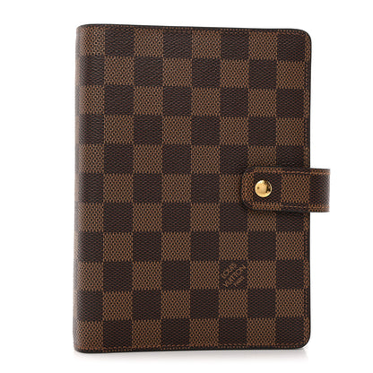 Louis Vuitton Damier Ebene Medium Ring Agenda Cover 1 of 7
