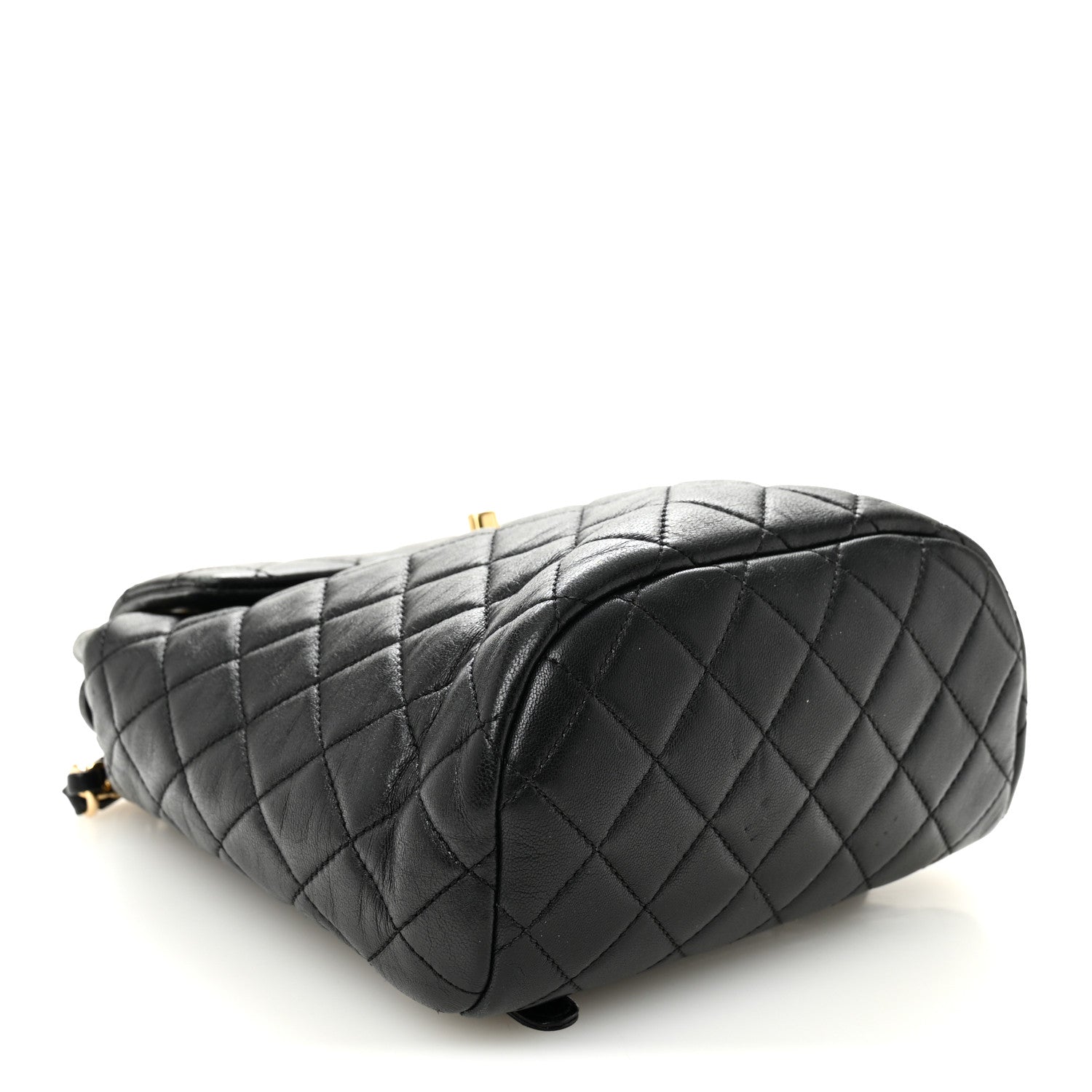 Chanel Calfskin Quilted Mini Urban Spirit Backpack Black 4 of 10