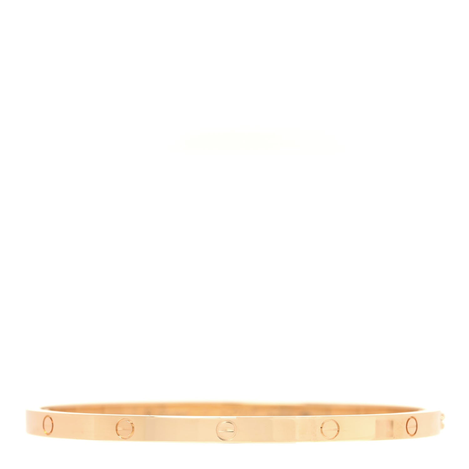 Cartier 18K Yellow Gold Small LOVE Bracelet 17 1 of 6