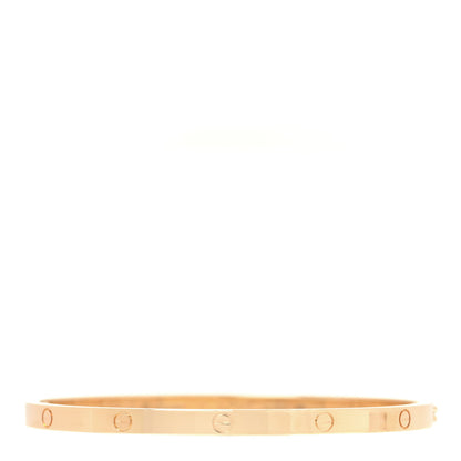 Cartier 18K Yellow Gold Small LOVE Bracelet 17 1 of 6